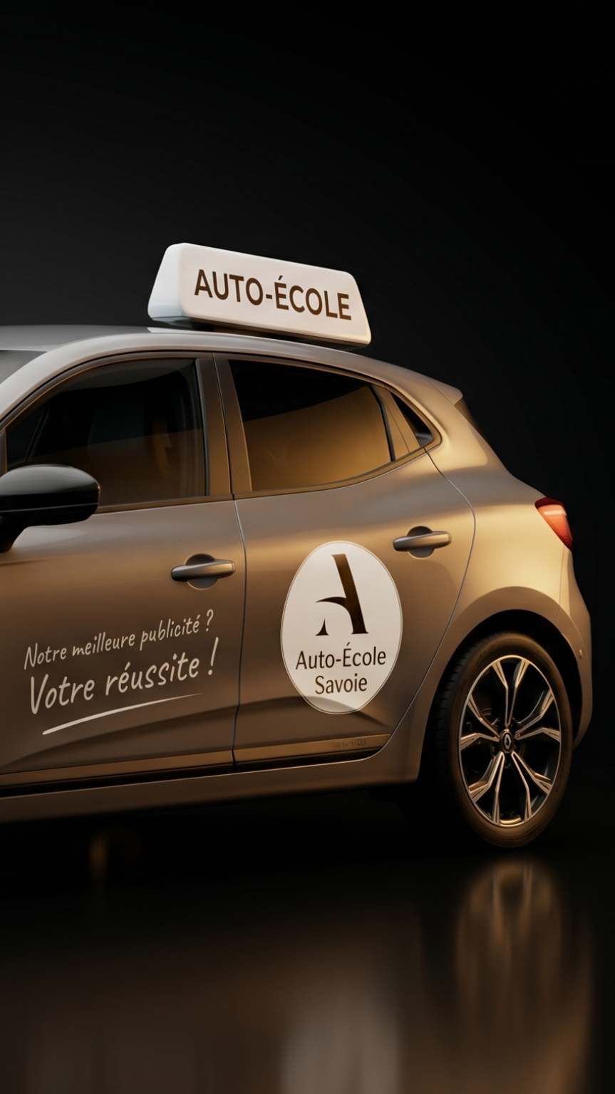 Auto-école Pontcharra - véhicule Auto-École Savoie